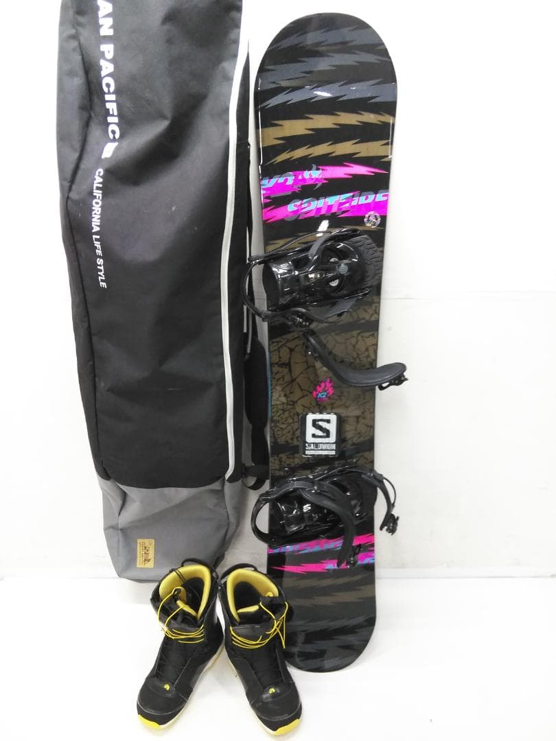 K2 SPITFIRE152 + サロモン26.5 メンズ スノーボードセット