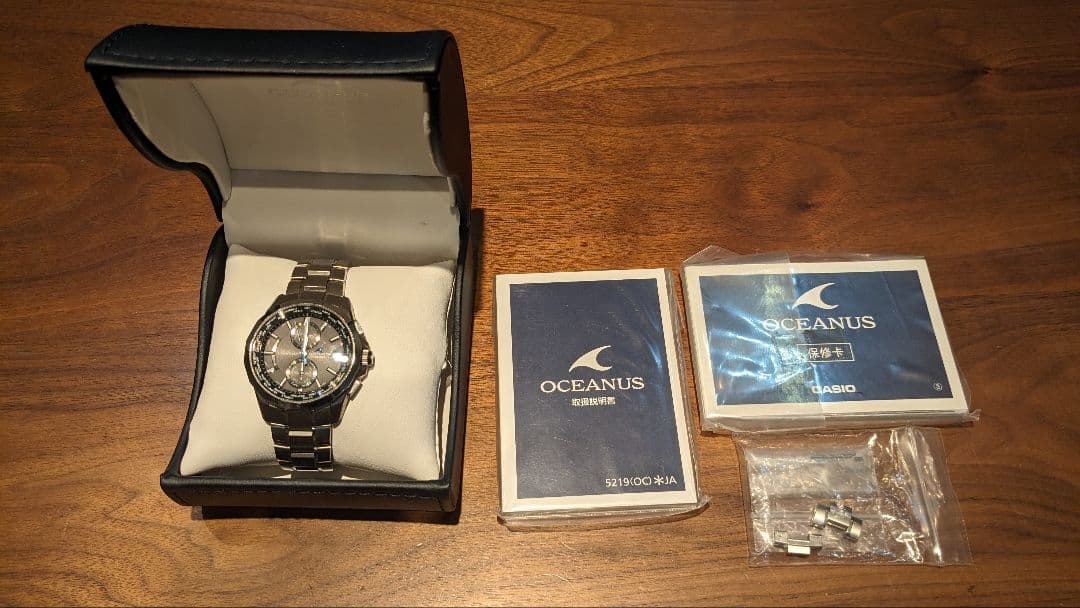 値下げしました!!カシオCASHIO オシアナス　OCW-S2000-1A2jf