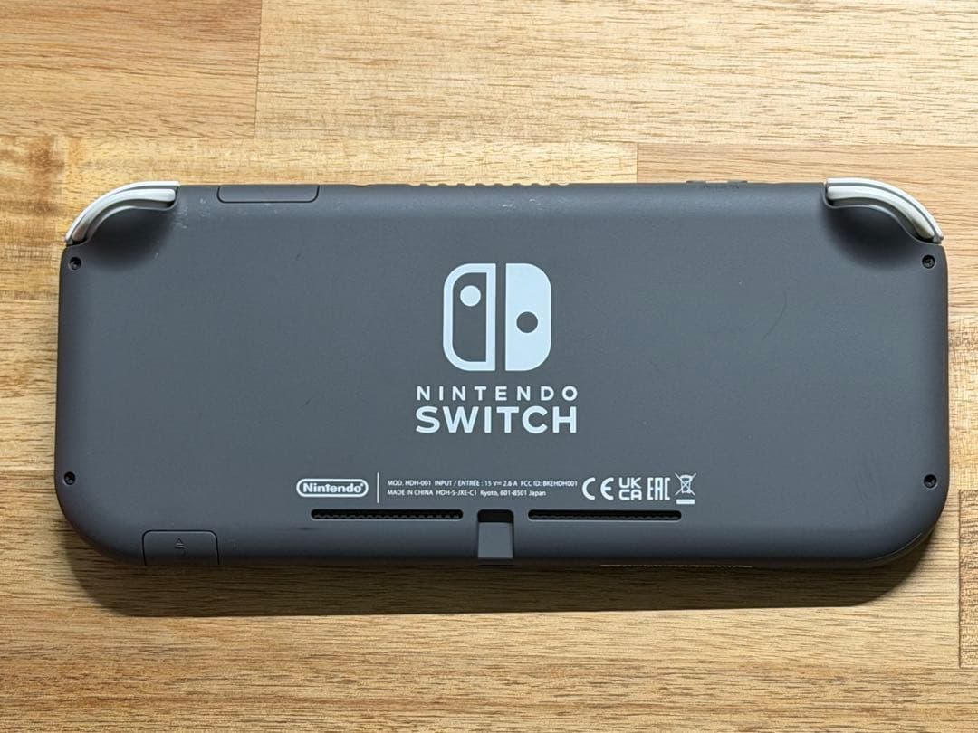 Nintendo Switch Lite グレー 本体・初期化済