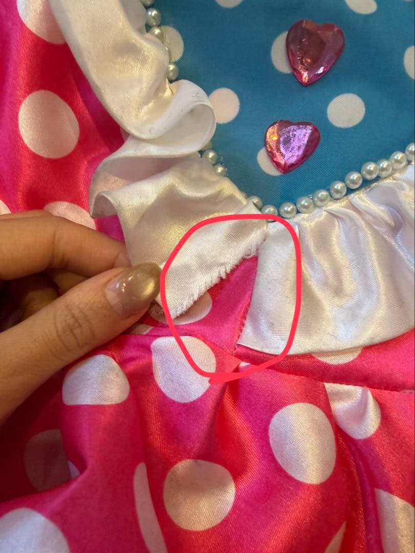 パルパルーザ　衣装 100cm ヘアアクセセット