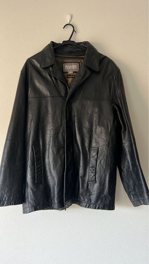 レザージャケット　カーコート　oldgap ウィルソンレザー