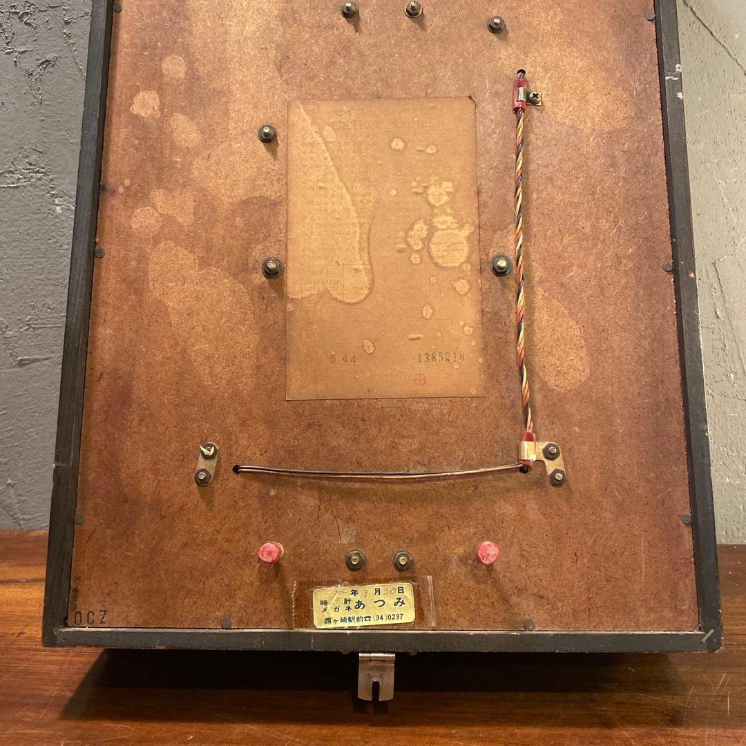 昭和40年代 SEIKO ソノーラトランジスター壁掛け時計 カレンダー 時打時計