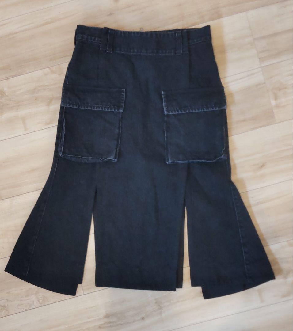 sacai 2024aw デニムスカート