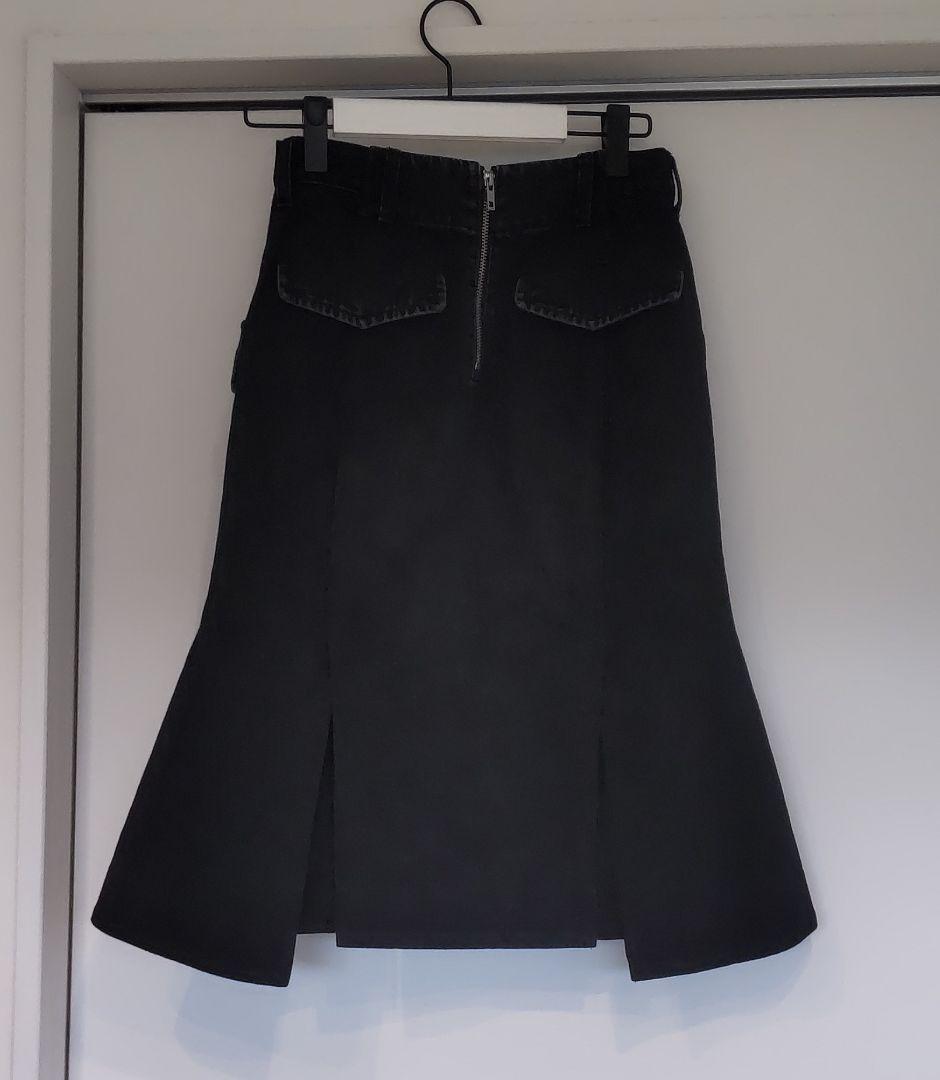 sacai 2024aw デニムスカート