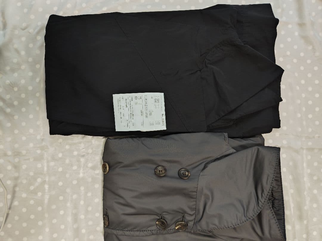 イッセイ ミヤケ　ブラックトレンチコート