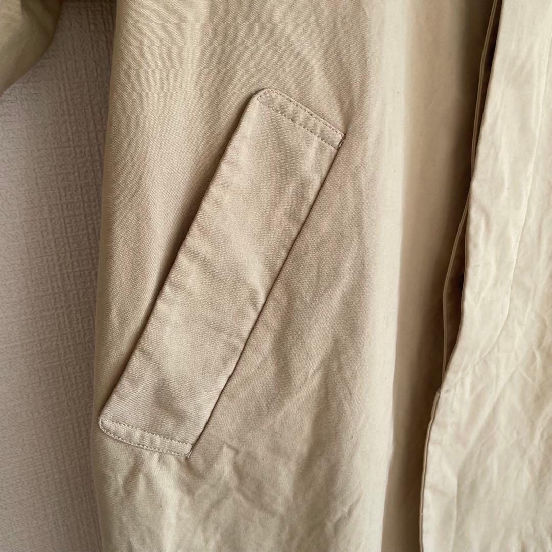 美品　YAECA ヤエカ　ステンカラーコート　ベージュ　M 日本製