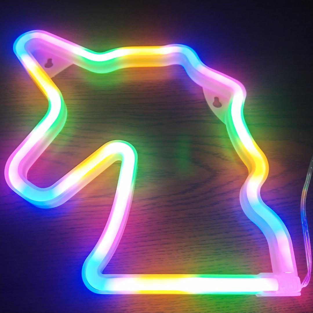 【★超美品＊】ユニコーン ＊ネオンサイン ＊ネオンライト