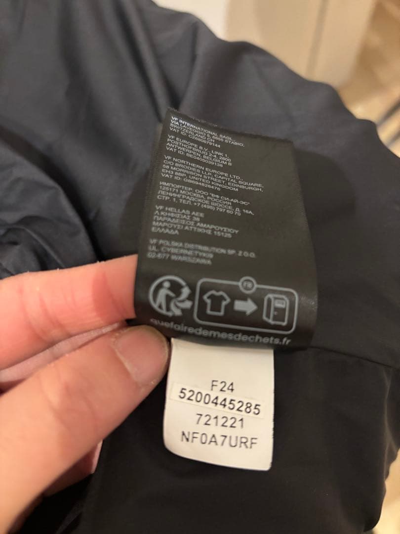 THE NORTH FACE ブラック ダウンジャケット レディース