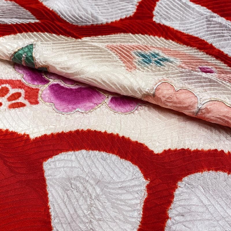 509ag29, 帯揚げ、帯締め、しごき◎七五三 七歳 女児 着物&袋帯&長襦袢