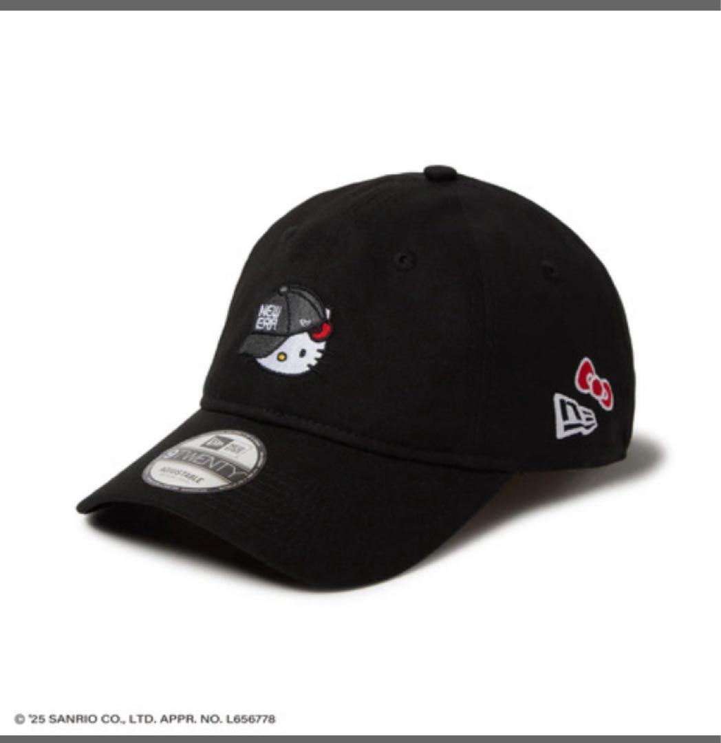 NEW ERA 9TWENTY ハローキティ ブラックキャップ M/L