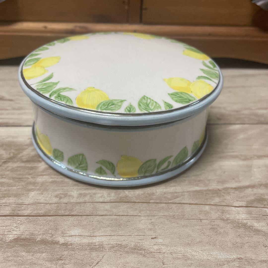 阿部慎太朗さん　希少！　レモン　蓋物