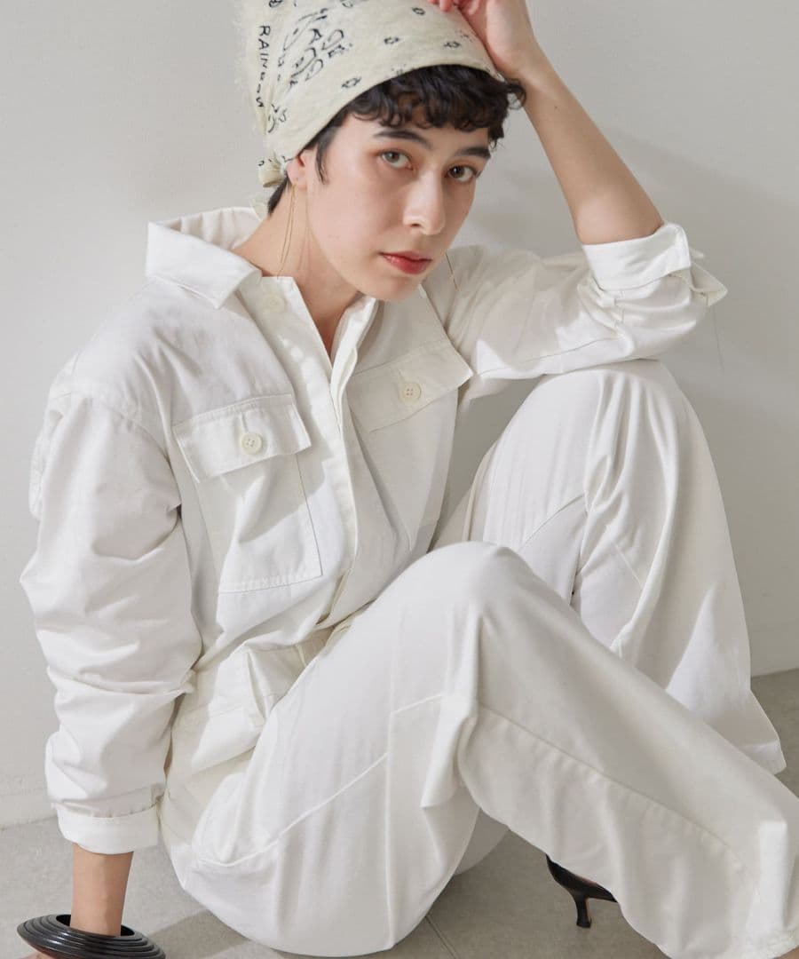 新品*ウィムガゼット*ツイルジャンプスーツ　フリーサイズ