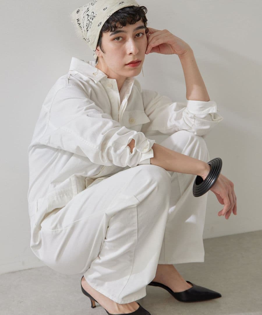 新品*ウィムガゼット*ツイルジャンプスーツ　フリーサイズ