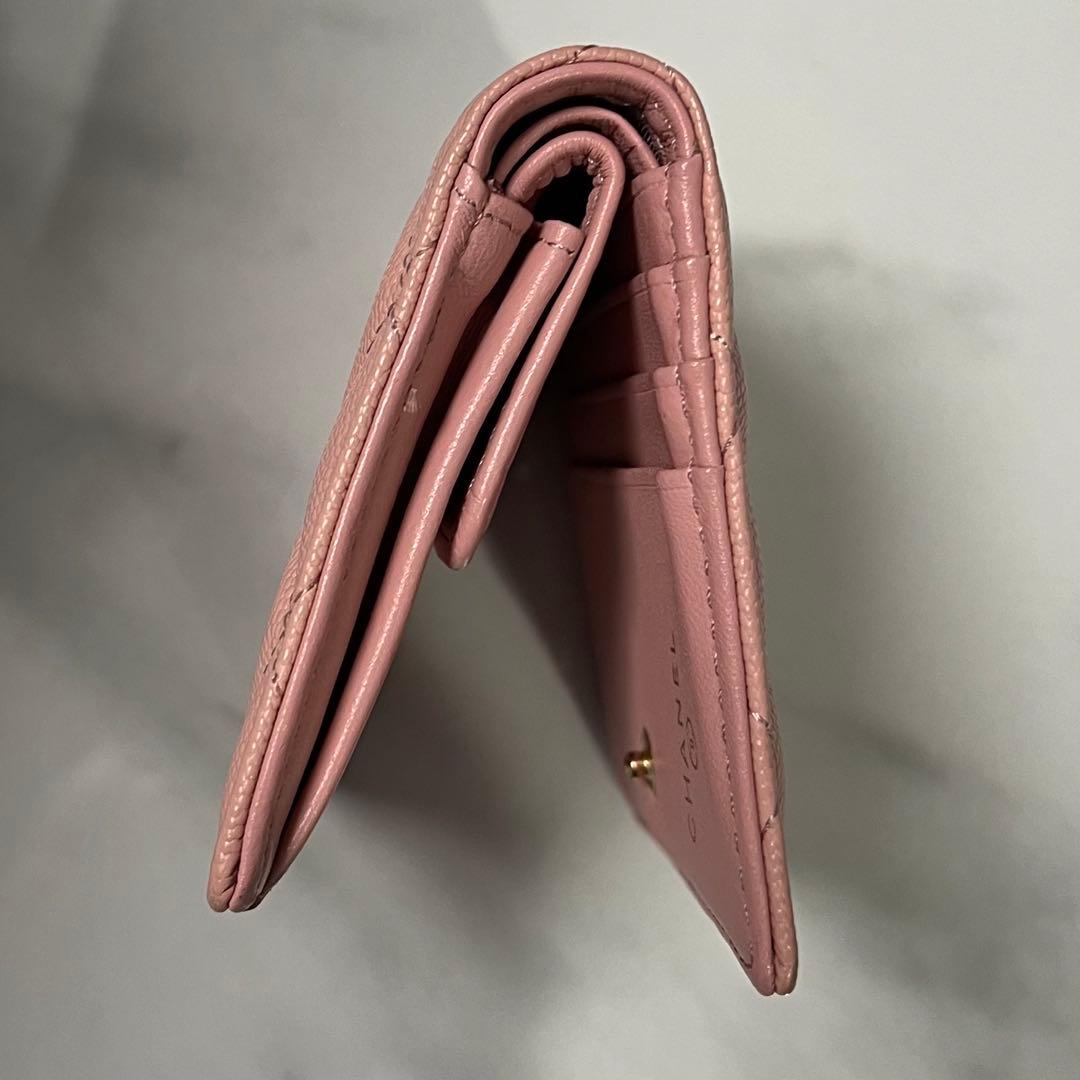 レザーウォレット ミニ　ピンク