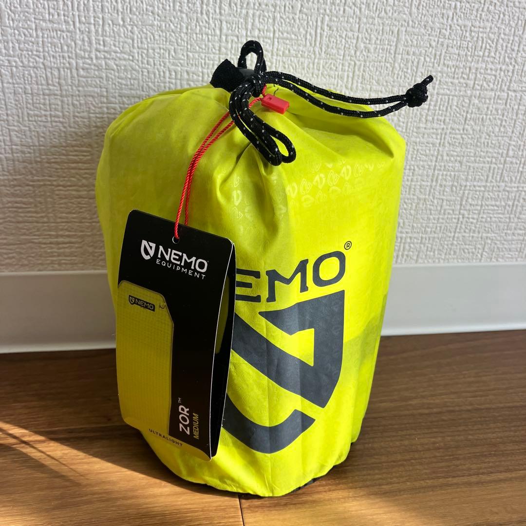 【新品未使用】スリーピングマット NEMO ZOR Medium Size