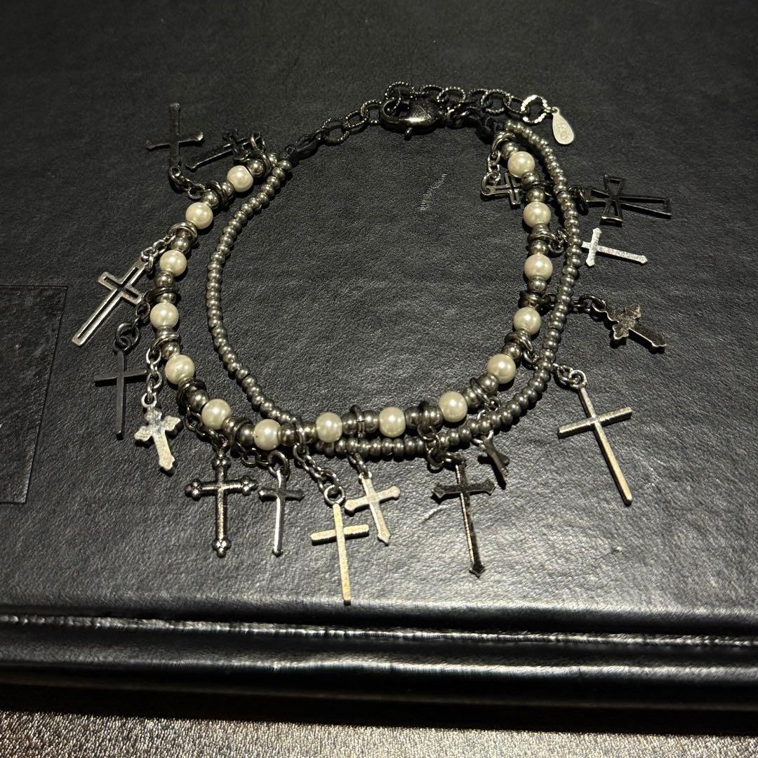 gunda ブレスレット　クロス