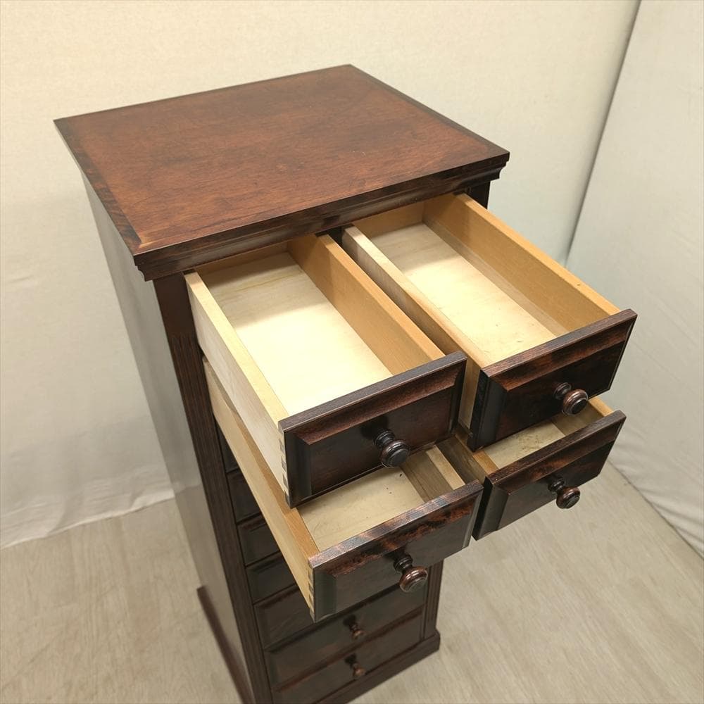 民芸　9段 11杯　整理箪笥　タンス　たんす　チェスト　ハイチェスト　小物　整理