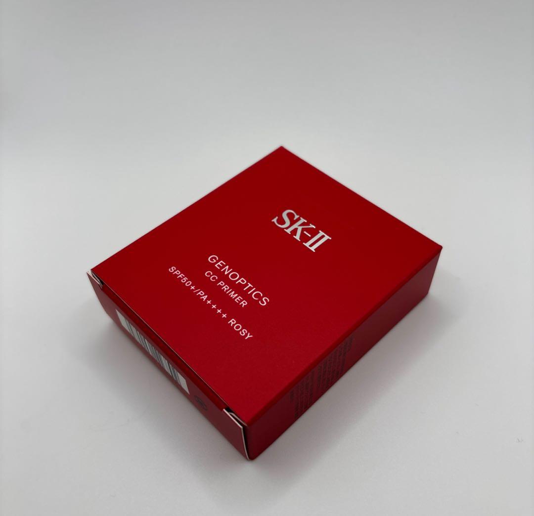 [新品・未開封品]SK-II ジェノプティクス CC プライマー　ロージーピンク