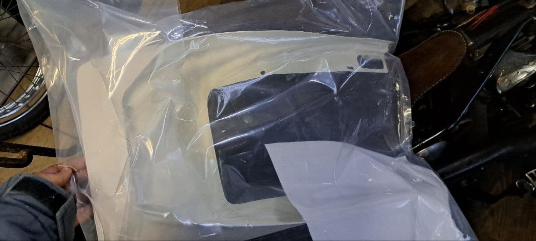 GSX400Eゴキ用　テールカウル　ハネ