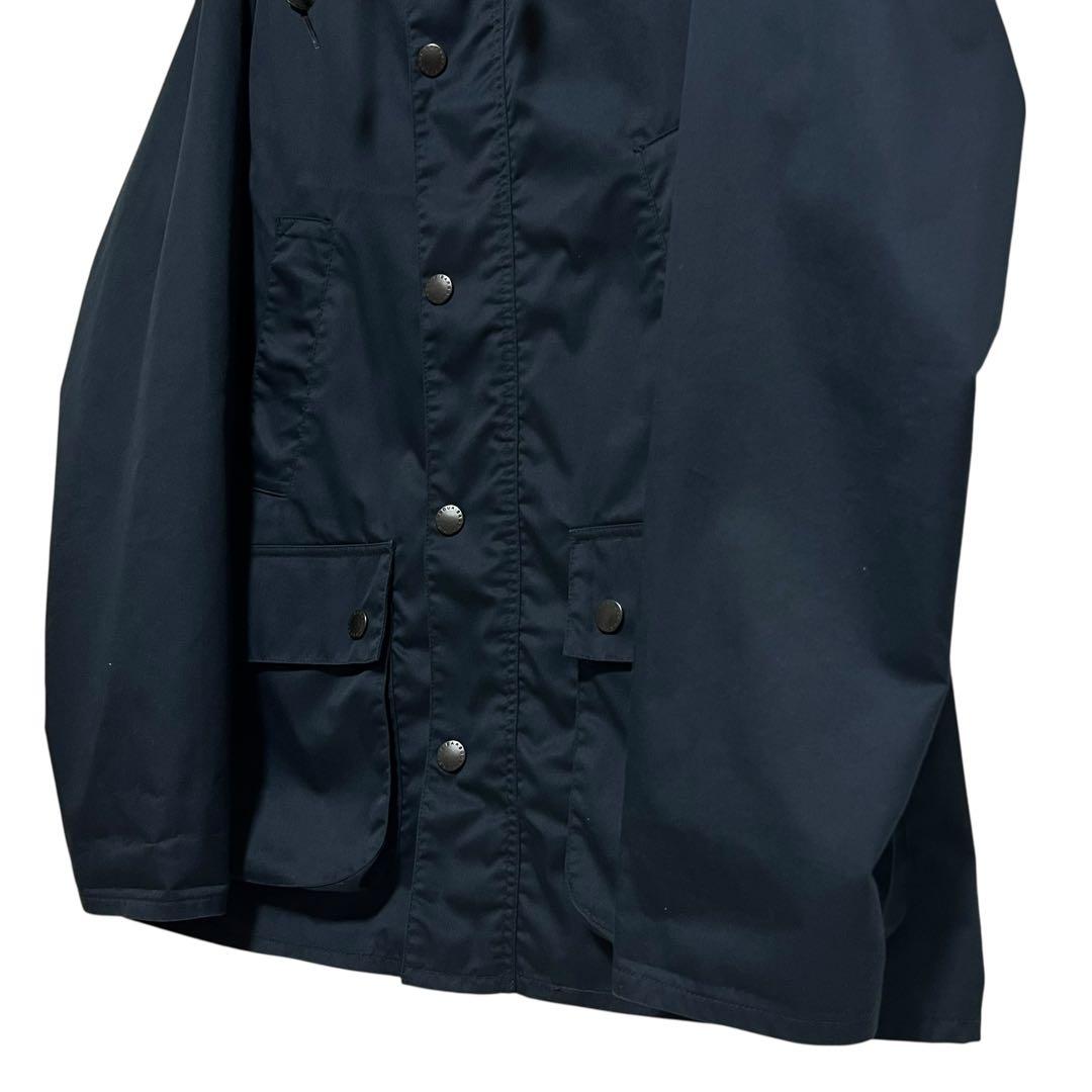 春の羽織りに◎Barbour フーデッド ビデイルノンオイル ジャケット 40
