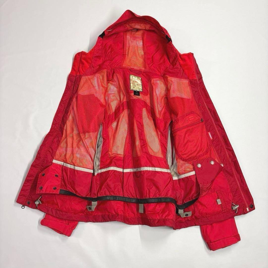 バートン　ak ゴアテックス　スノボジャケット　S スノーボードウェア　レッド