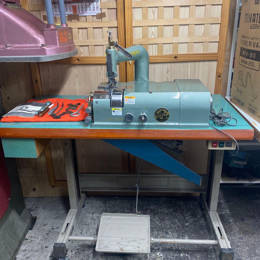 ニッピ革漉き機　鞄　靴　皮製品