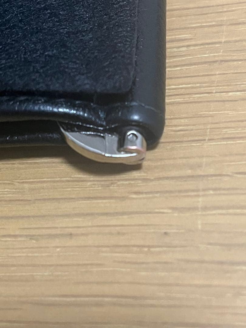 ETTINGER CAPRA BLACK マネークリップ