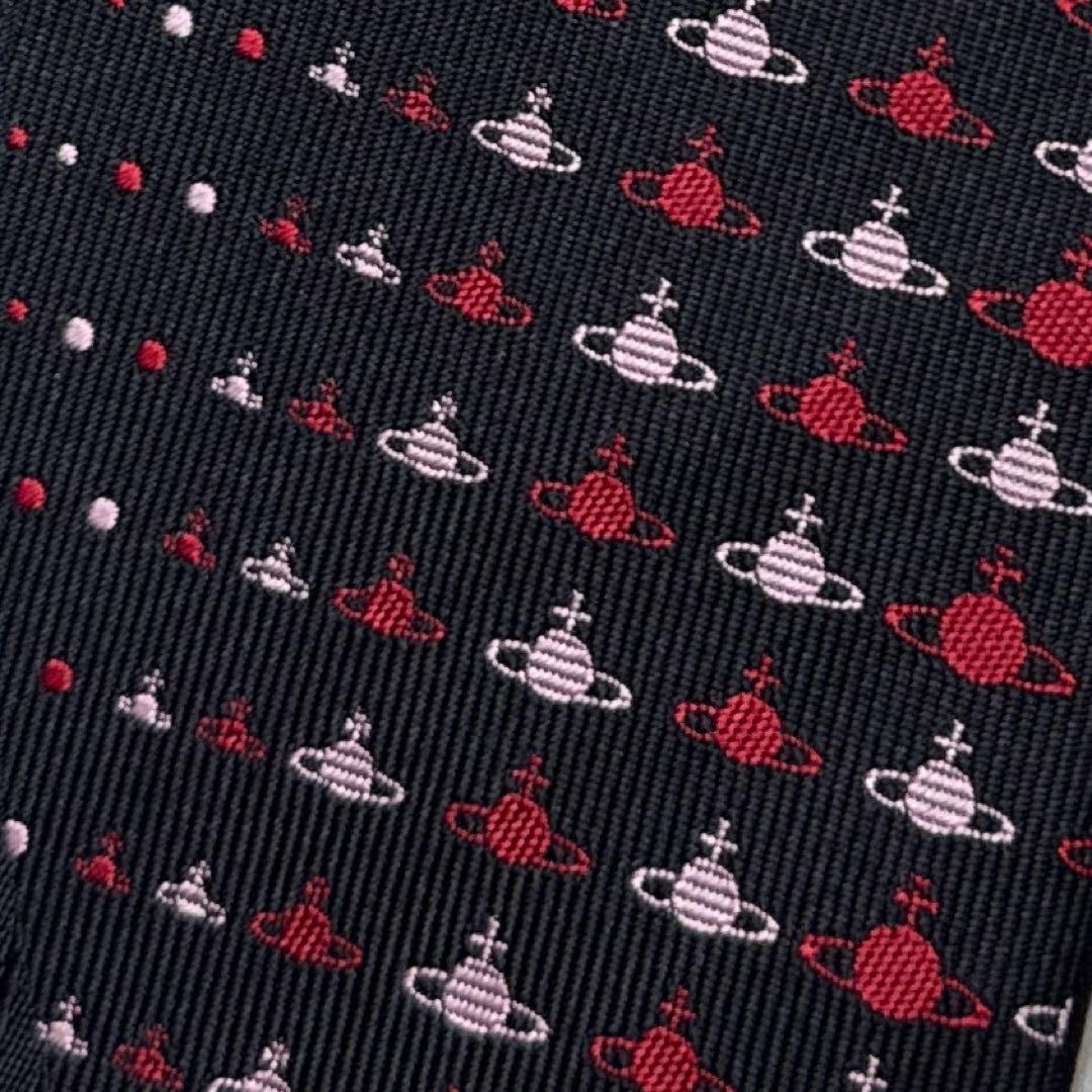 【未使用品】Vivienne Westwood ブランドネクタイ　シルク　オーブ