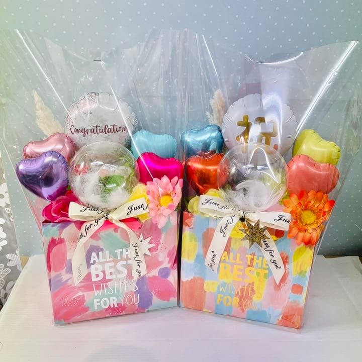 バルーンアレンジ　スマイルケーキ盛岡