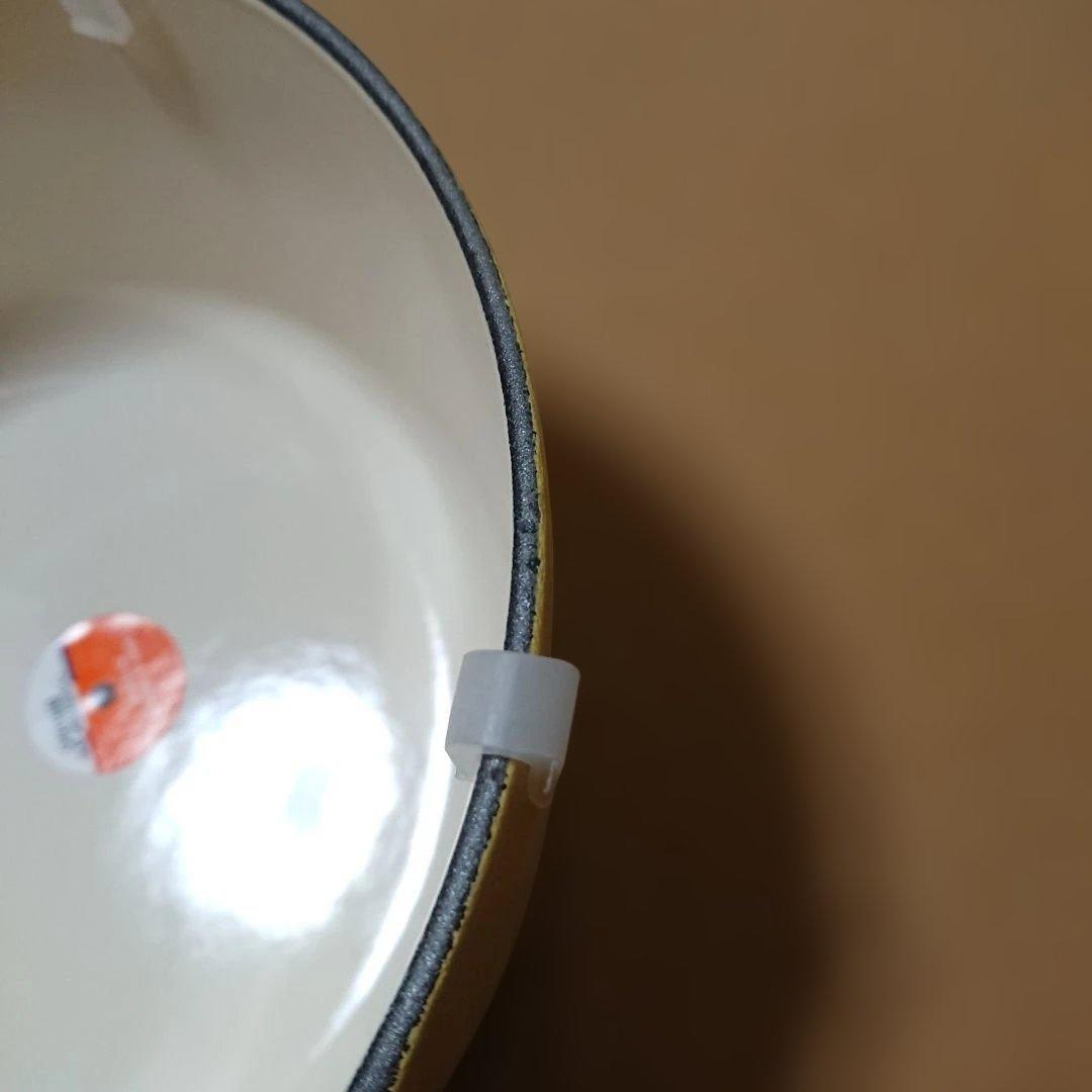 未使用 ル・クルーゼ ココット・ロンド シルバーツマミ ミモザ 18cm 両手鍋