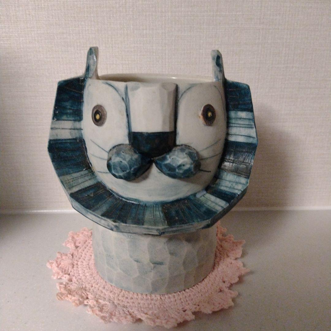 草舟　KUSAFUNE ハナライオン　花器