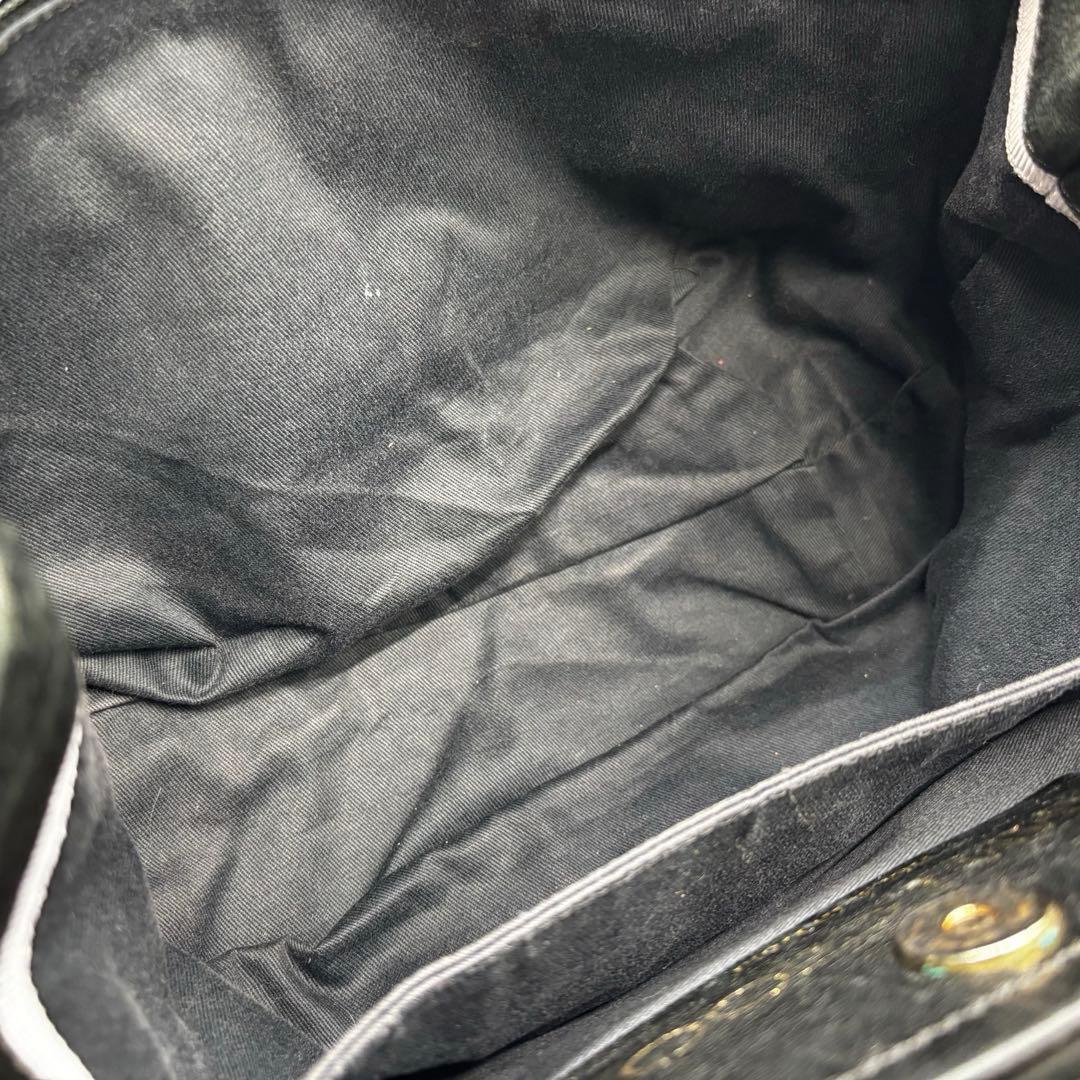 【良品】ジミーチュウ アニマル柄 トートバッグ スタッズ PVCレザー　チャーム