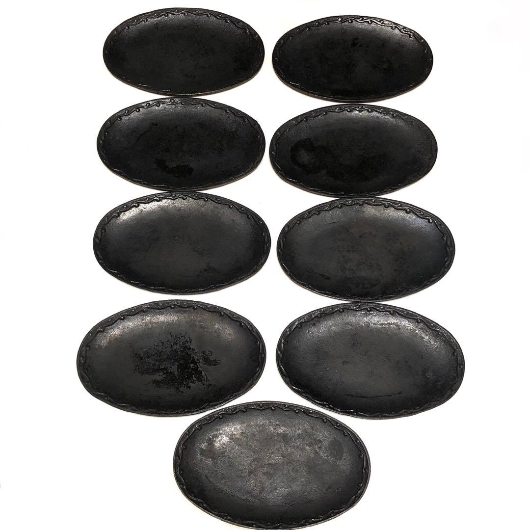 ■ステーキ皿　9客セット■店舗用品・業務用・レストラン・食堂・居酒屋