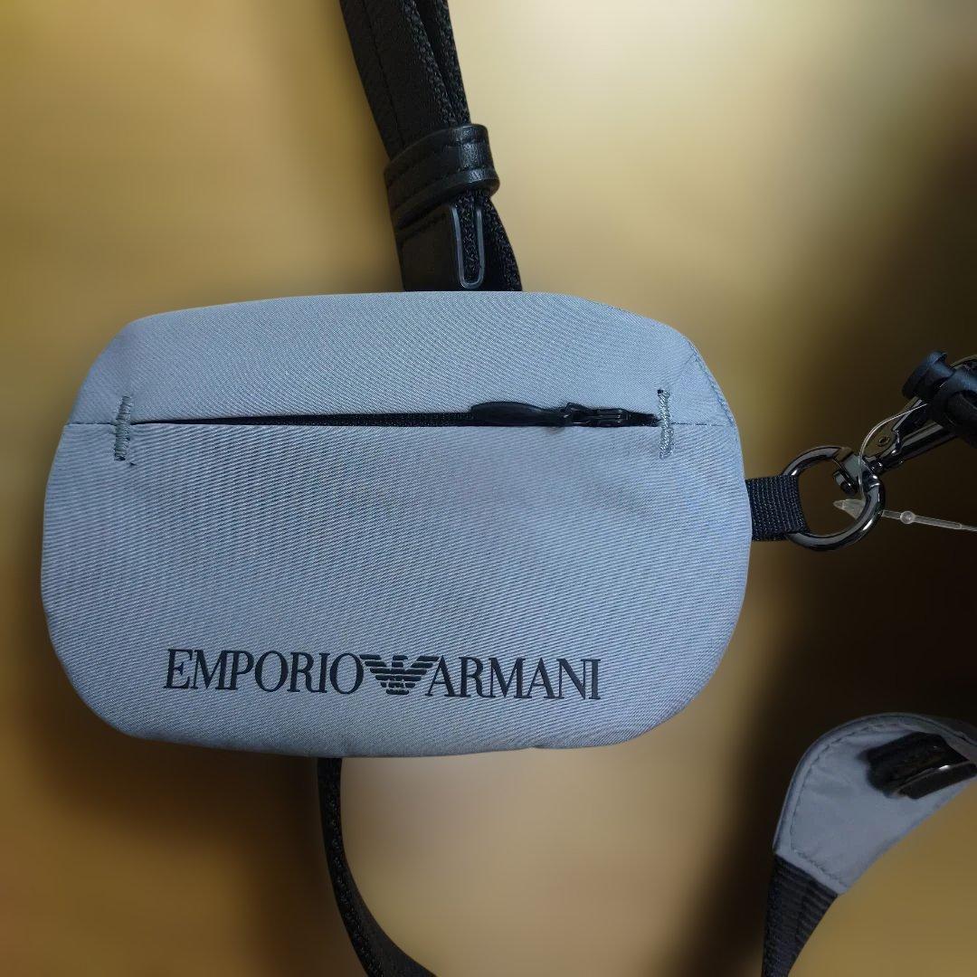EMPORIO ARMANI MARS-SUPERIO ボディバッグ グレー
