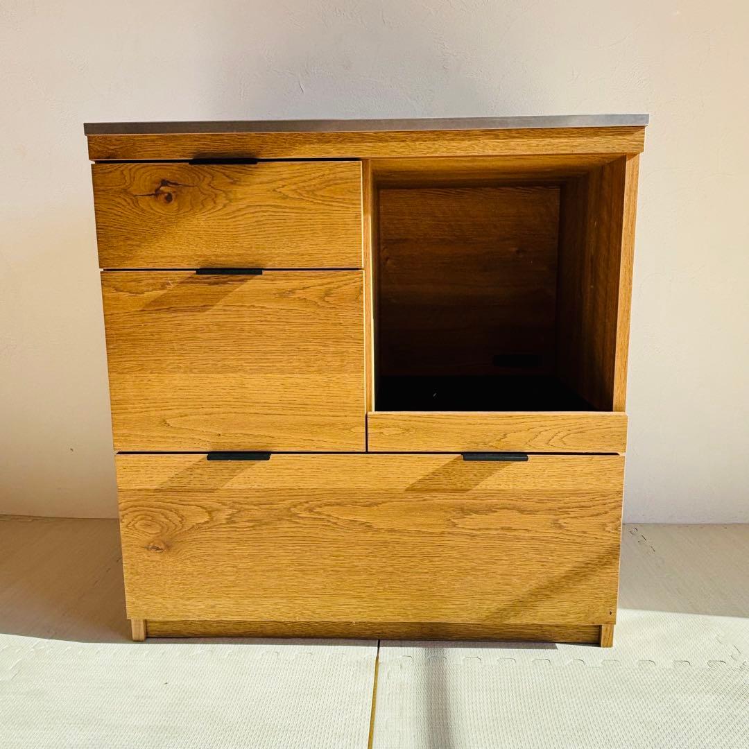 unico ADDAY アディ キッチンカウンター W820 欠けあり 価格反映