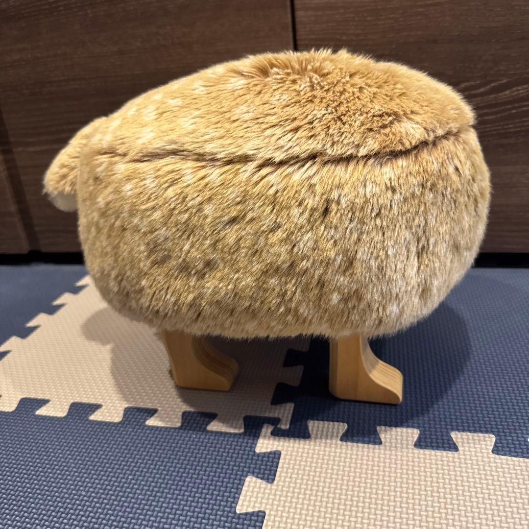 【チャンモゲ】　匠工芸　アニマルスツール　バンビ　SS