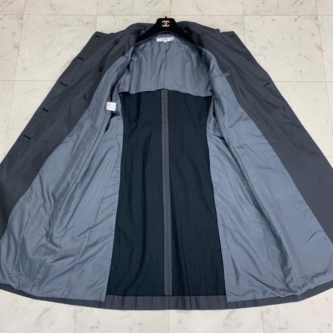 23区 ニジュウサンク トレンチコート 46 3XLサイズ ベルト付き コットン