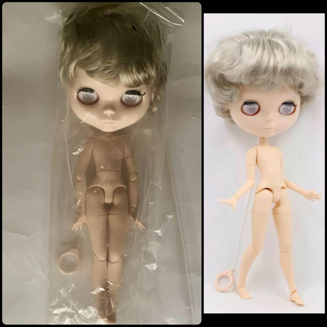 アイシードール 男の子 白肌？  シルバーグレーカラー