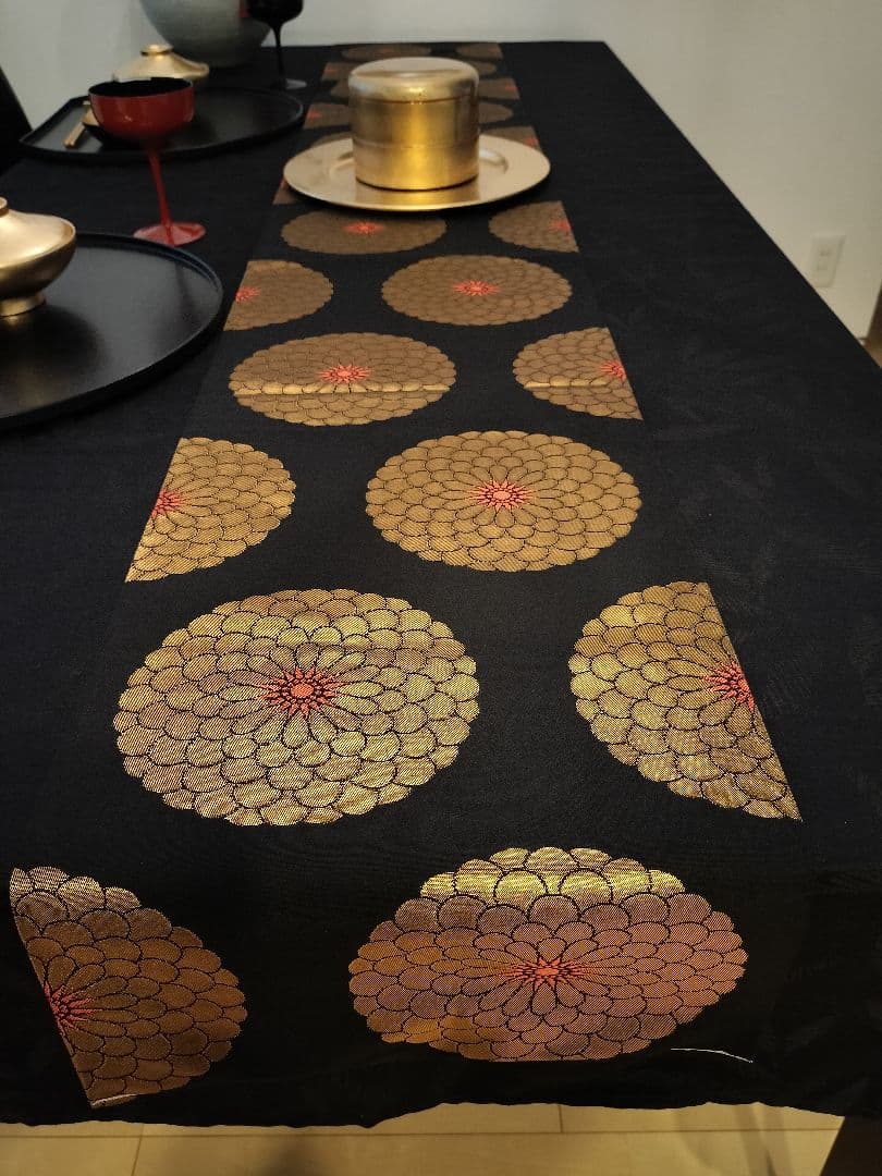 A950★逸品‼️全通帯‼️ひな祭り‼️テーブルランナー2m10