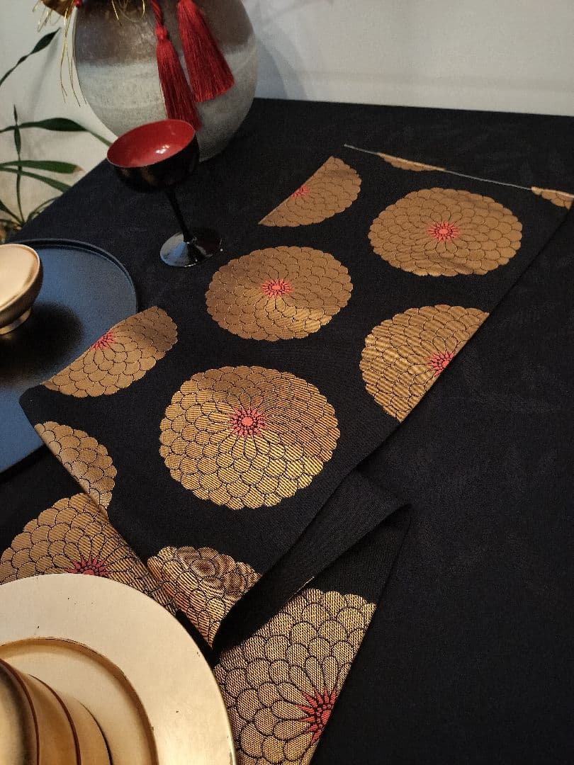 A950★逸品‼️全通帯‼️ひな祭り‼️テーブルランナー2m10