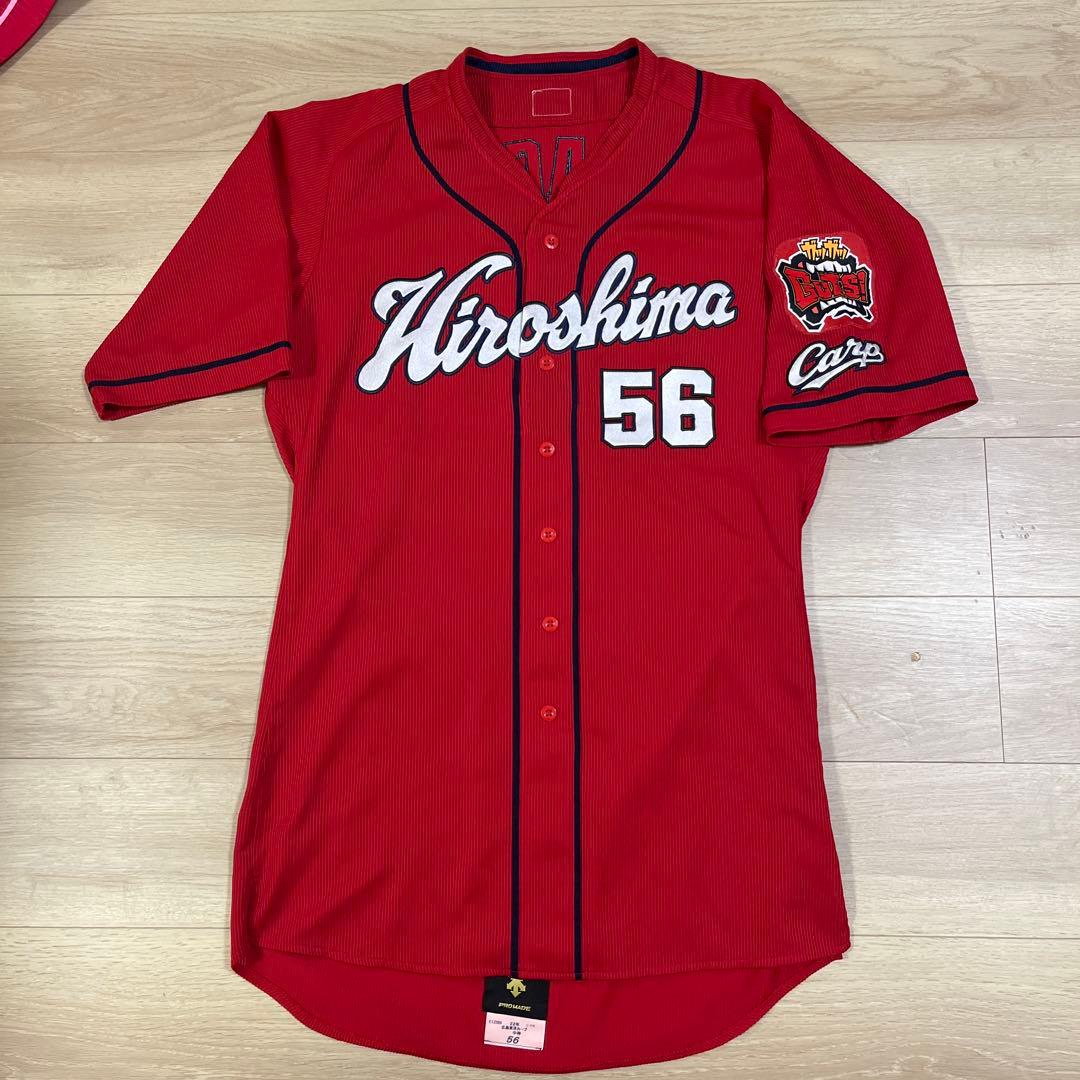 広島東洋カープ　中神　実使用ビジターユニフォーム