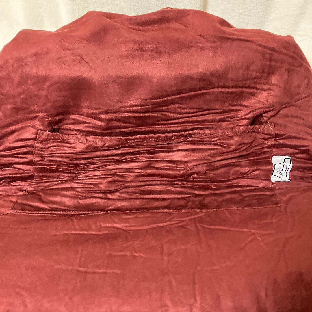 ✨ アリゾナマルーン　Husband Pillow XXL、大型クッション