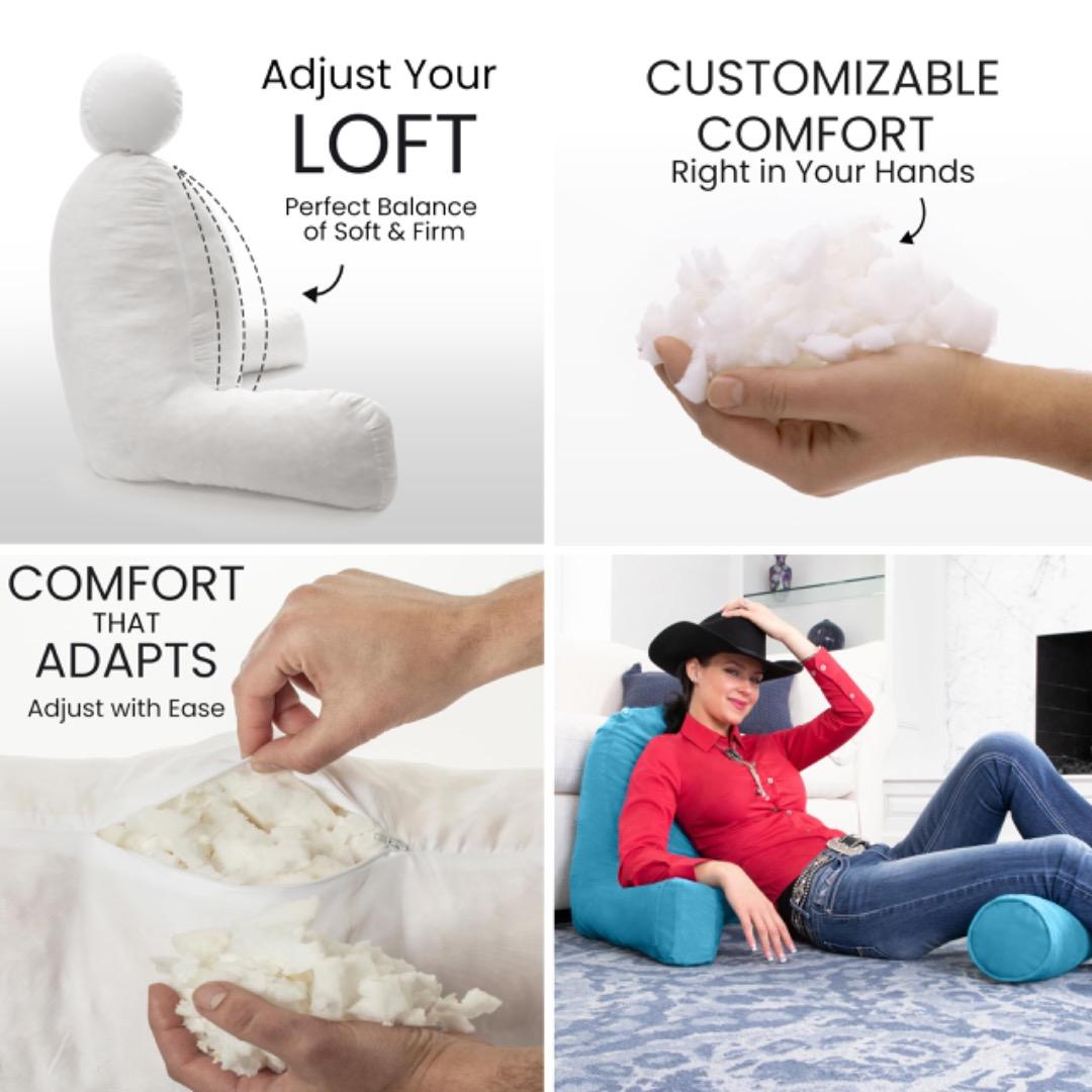 ✨ アリゾナマルーン　Husband Pillow XXL、大型クッション