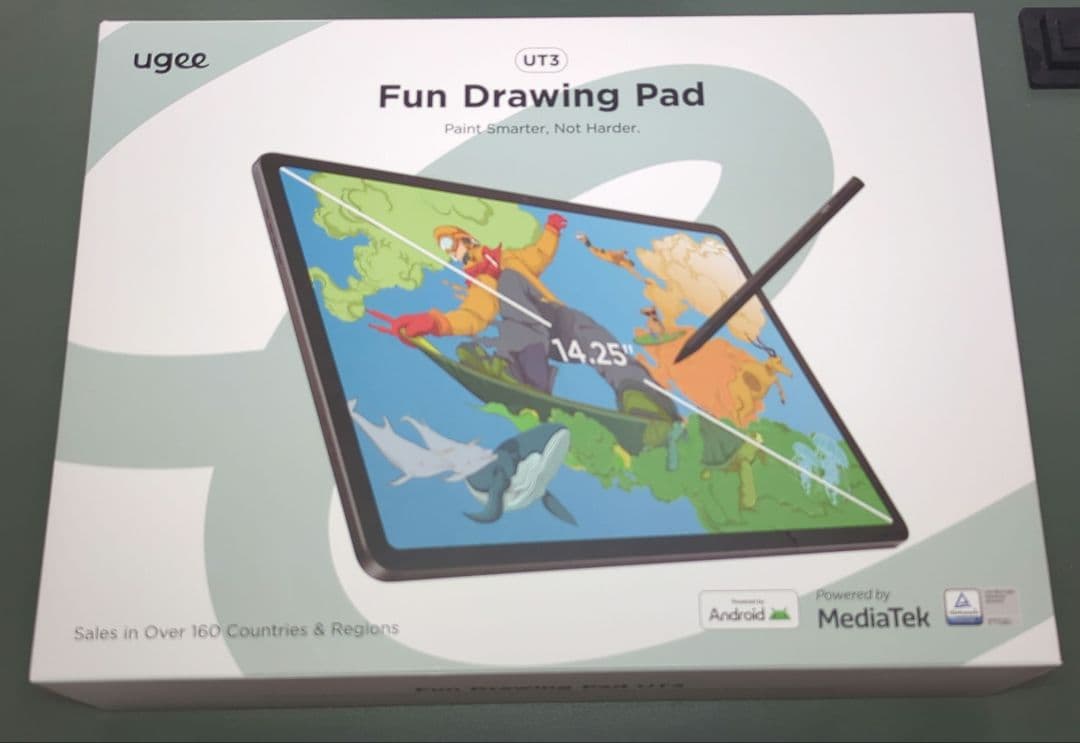 UGEE UT3 Android 14タブレット 2.4K 8GB+256GB
