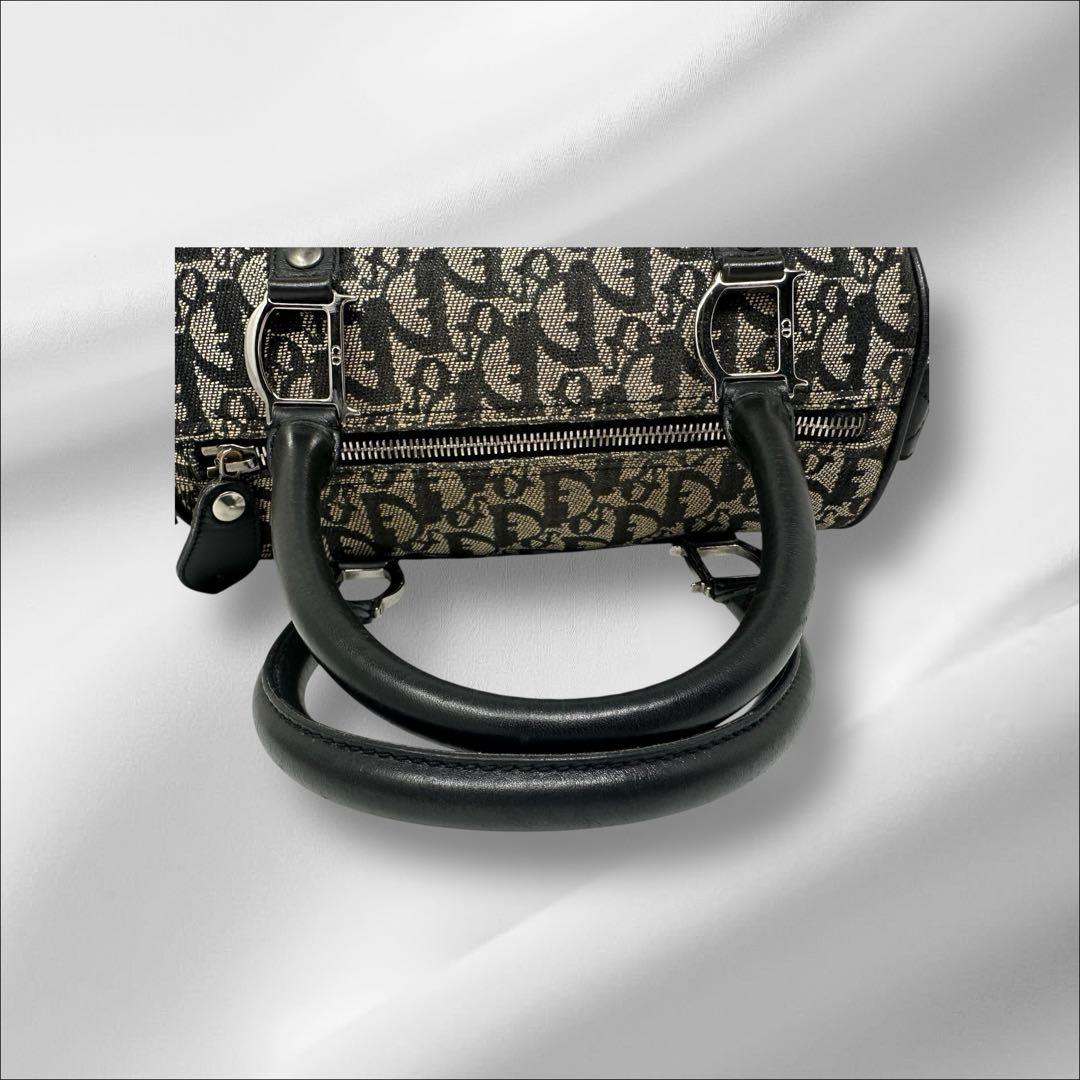 【良品】クリスチャンディオール トロッター ボストンバッグ 鍵付き