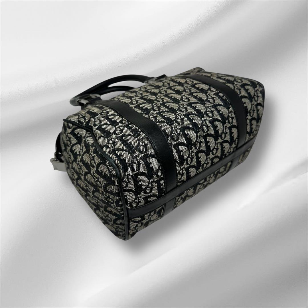 【良品】クリスチャンディオール トロッター ボストンバッグ 鍵付き