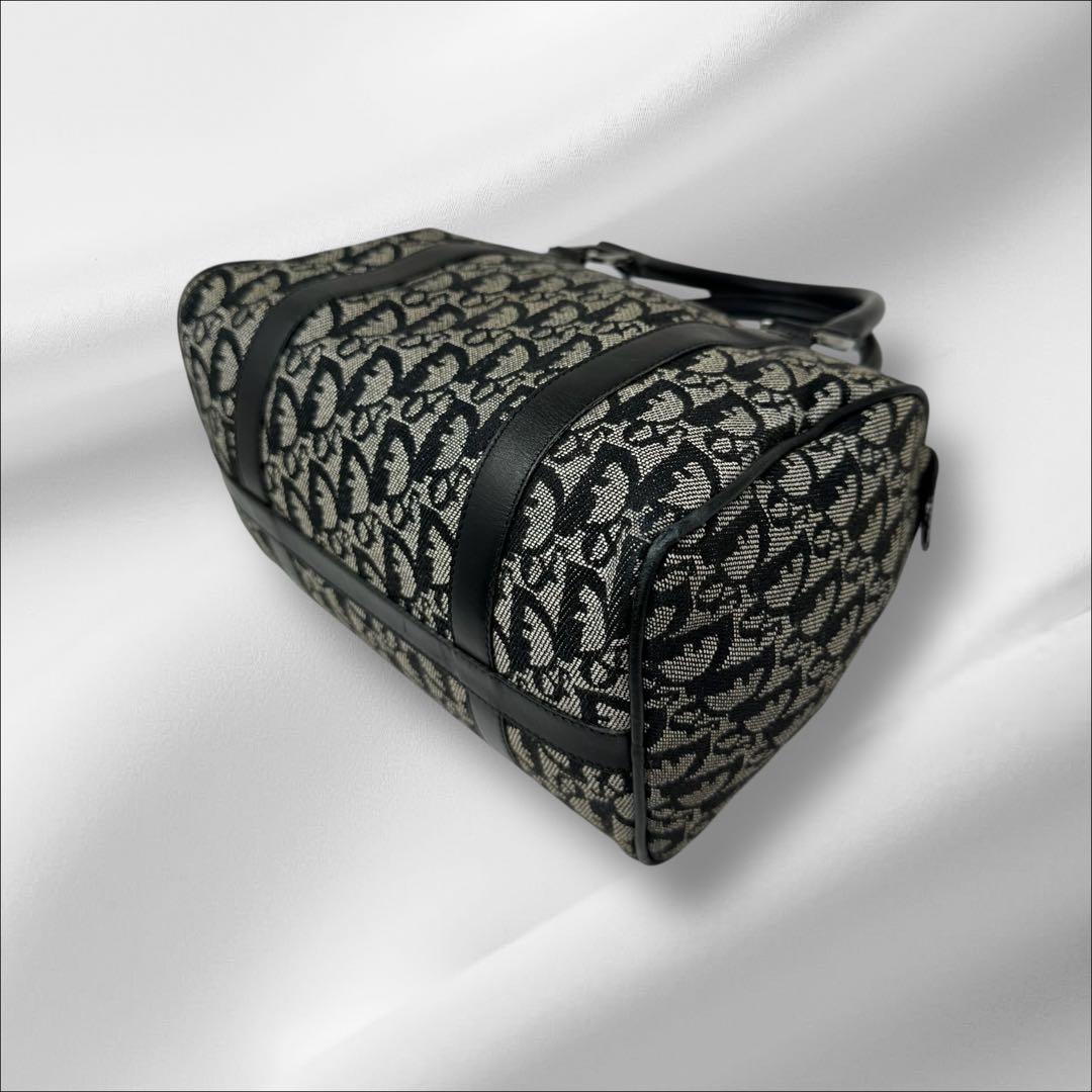 【良品】クリスチャンディオール トロッター ボストンバッグ 鍵付き