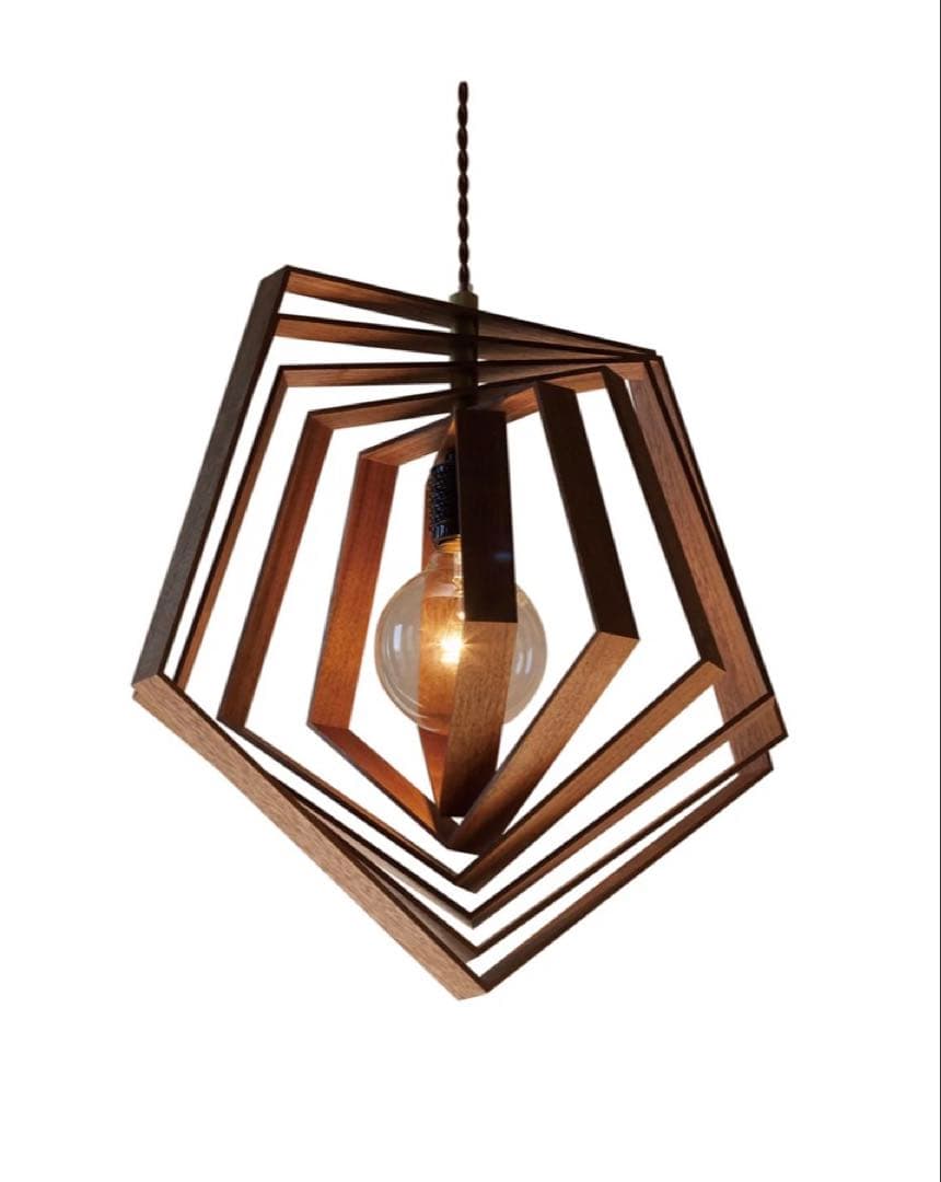 BYGZAM ウッドペンダントライト