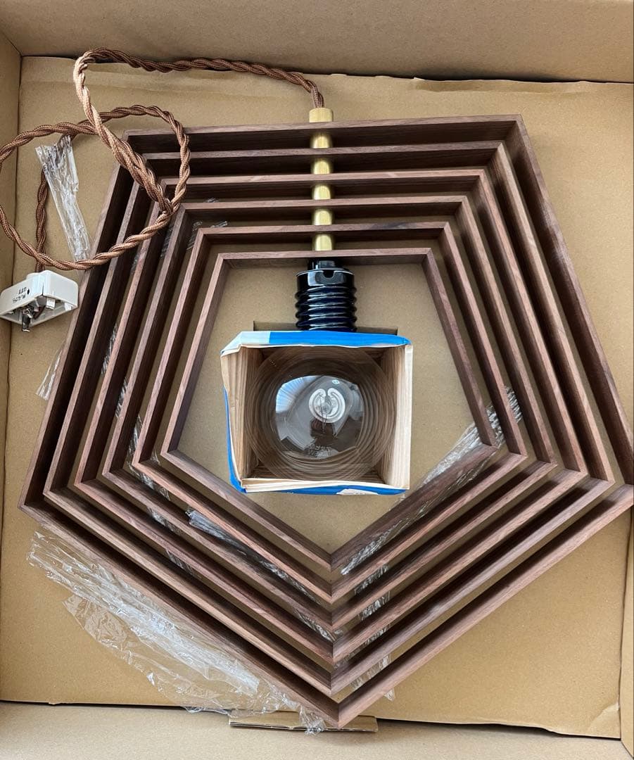 BYGZAM ウッドペンダントライト