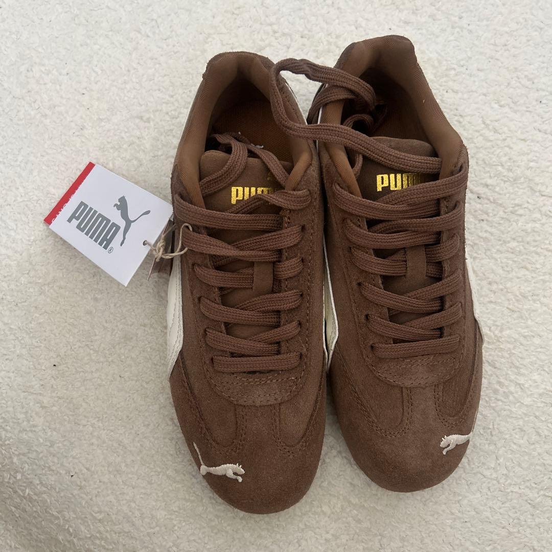 PUMA ユニセックス スピードキャット OG スニーカー　ブラウン